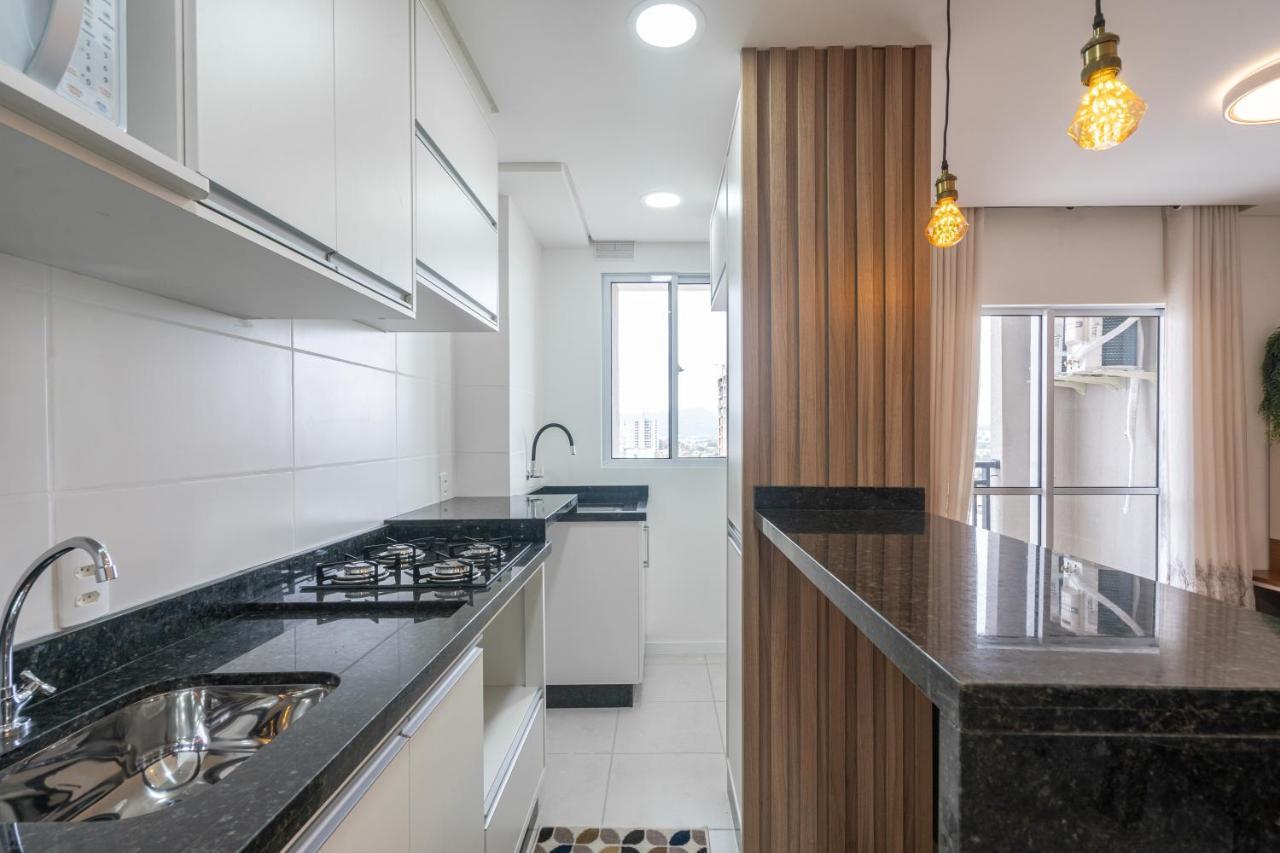 Apartamento Com Vista Mar, Ar-Condicionado, Wi-Fi Condominio Com Piscina, Quadra De Esportes Playground Infantil A 15 Minutos Do Beto Carreiro Piçarras Dış mekan fotoğraf