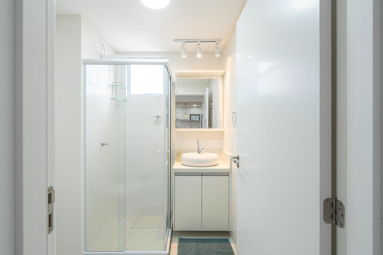 Apartamento Com Vista Mar, Ar-Condicionado, Wi-Fi Condominio Com Piscina, Quadra De Esportes Playground Infantil A 15 Minutos Do Beto Carreiro Piçarras Dış mekan fotoğraf
