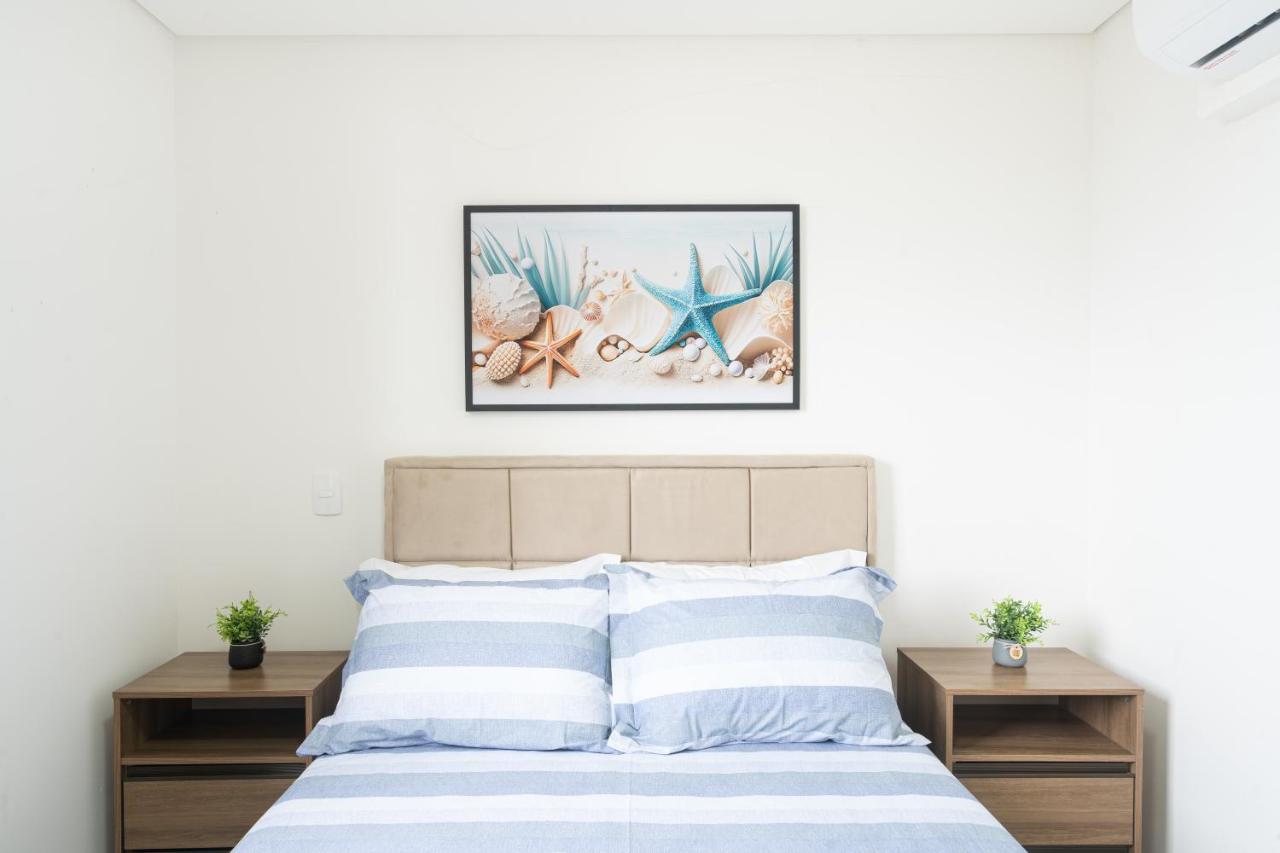 Apartamento Com Vista Mar, Ar-Condicionado, Wi-Fi Condominio Com Piscina, Quadra De Esportes Playground Infantil A 15 Minutos Do Beto Carreiro Piçarras Dış mekan fotoğraf