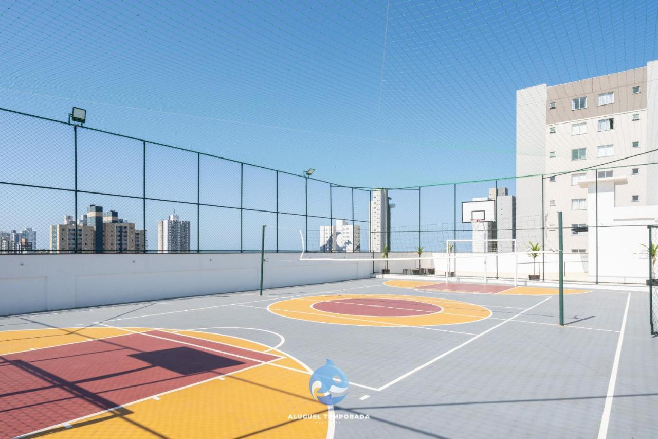 Apartamento Com Vista Mar, Ar-Condicionado, Wi-Fi Condominio Com Piscina, Quadra De Esportes Playground Infantil A 15 Minutos Do Beto Carreiro Piçarras Dış mekan fotoğraf