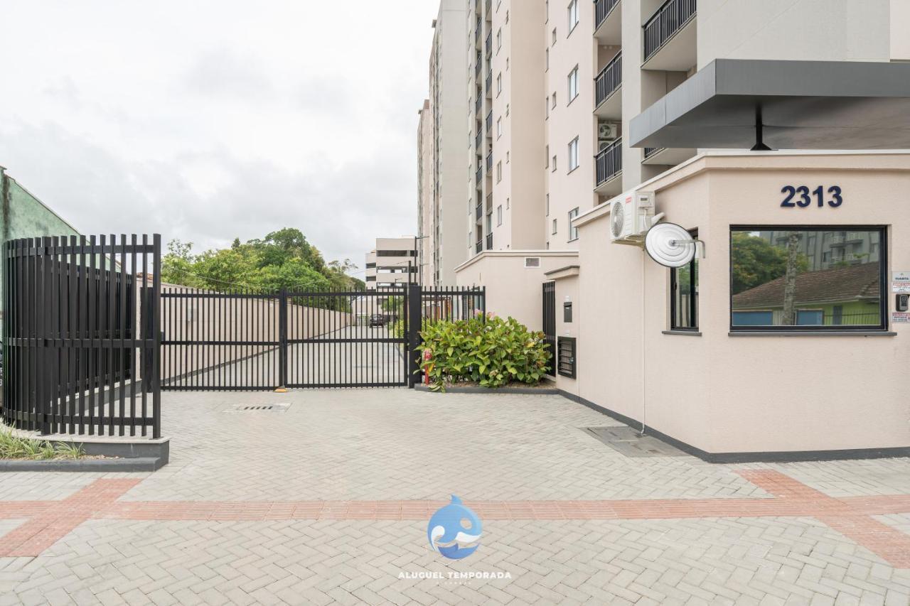 Apartamento Com Vista Mar, Ar-Condicionado, Wi-Fi Condominio Com Piscina, Quadra De Esportes Playground Infantil A 15 Minutos Do Beto Carreiro Piçarras Dış mekan fotoğraf